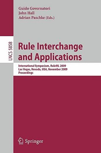 rule interchange and applications (en Inglés)
