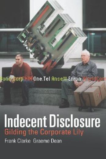 indecent disclosure,gilding the corporate lily