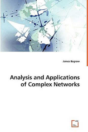 analysis and applications of complex networks