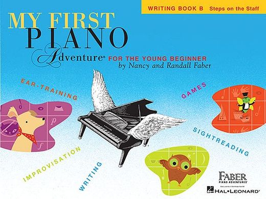 my first piano adventure,writing book b (en Inglés)