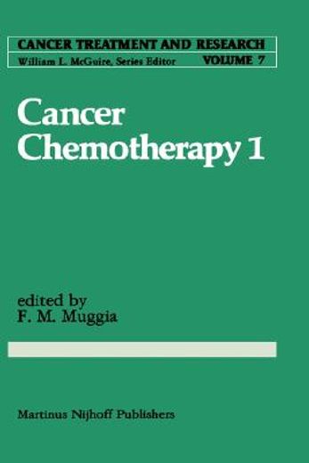 cancer chemotherapy 1 (en Inglés)