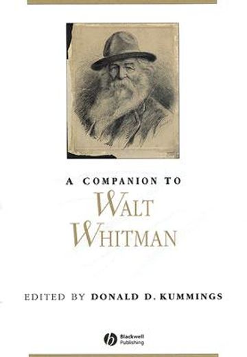 a companion to walt whitman