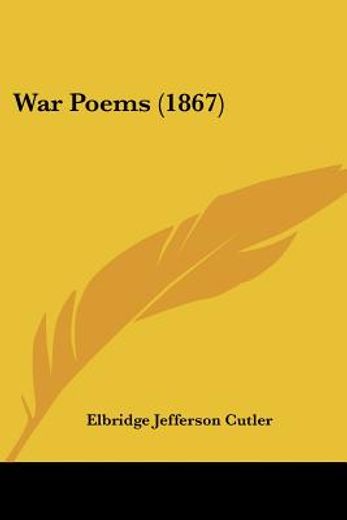war poems (1867)