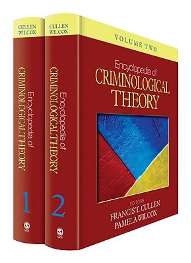 Encyclopedia of Criminological Theory 2 Volume Set (en Inglés)