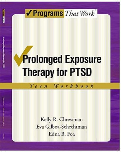 prolonged exposure therapy for ptsd,teen workbook