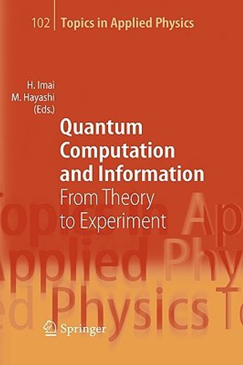 quantum computation and information