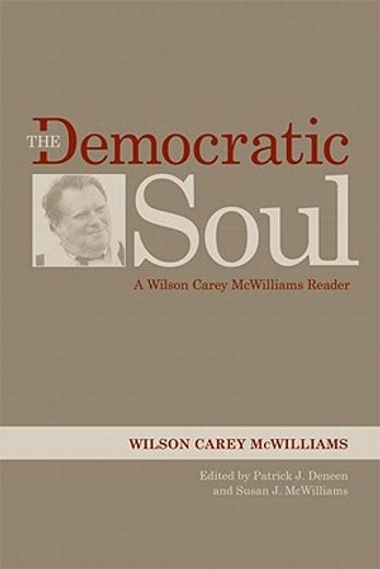 the democratic soul,a wilson carey mcwilliams reader