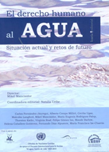 Derecho Humano Al Agua,El (Fuera de Colección) (in Spanish)