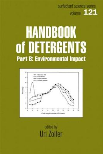 handbook of detergents,part b : environmental impact