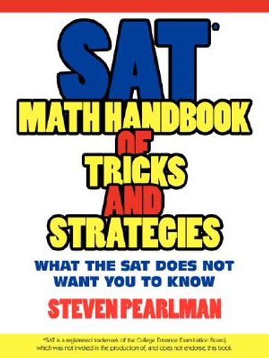 sat math handbook of tricks and strategi (en Inglés)