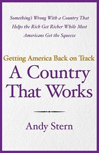 a country that works,getting america back on track
