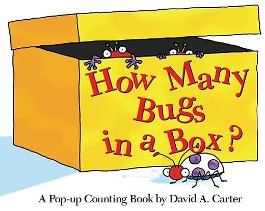 how many bugs in a box?,a pop-up counting book (en Inglés)
