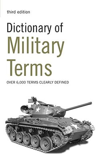 dictionary of military terms (en Inglés)