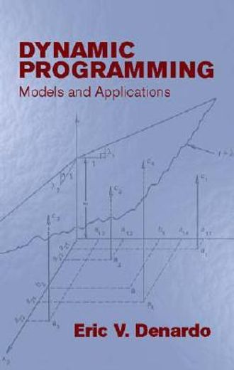 dynamic programming,models and applications (en Inglés)