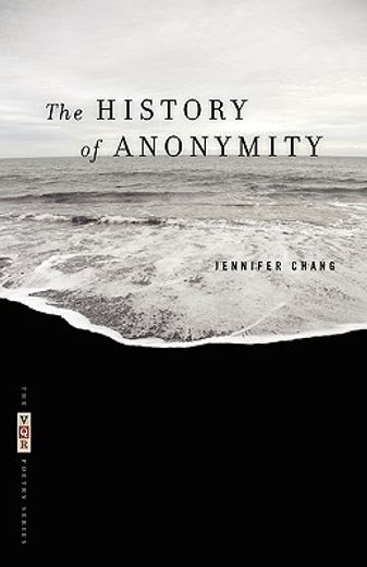 the history of anonymity,poems (en Inglés)