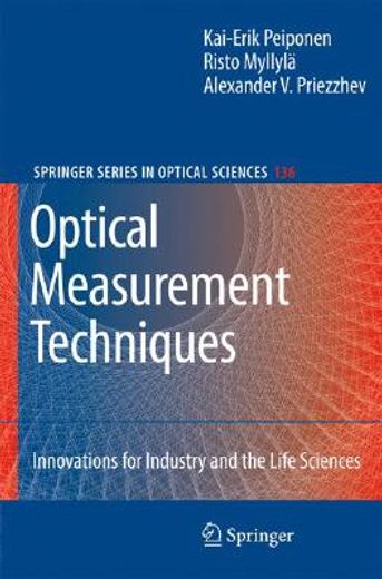 optical measurement techniques,innovations for industry and the life sciences