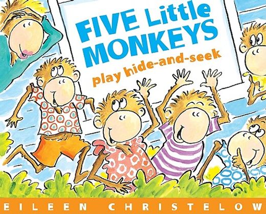 five little monkeys play hide-and-seek (en Inglés)