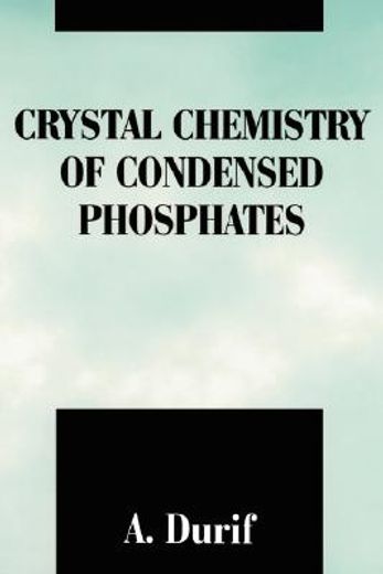 crystal chemistry of condensed phosphates (en Inglés)