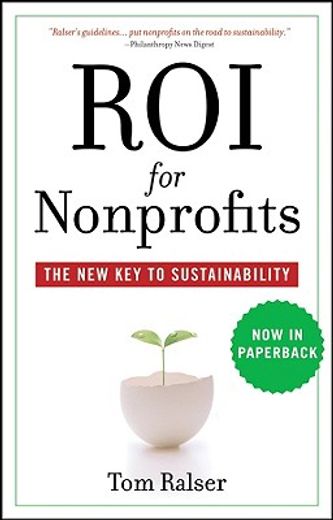 roi for nonprofits,the new key to sustainability (en Inglés)