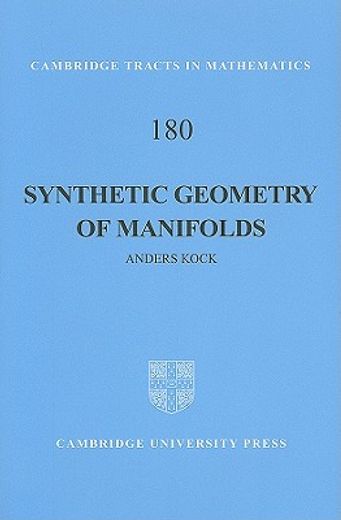 synthetic geometry of manifolds