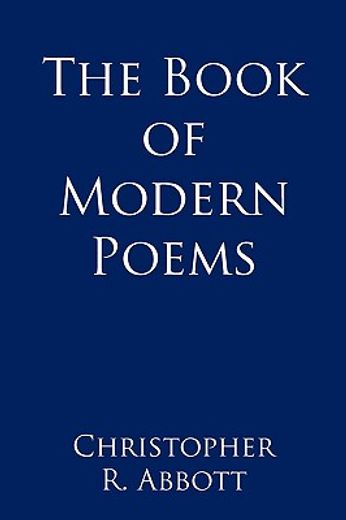 the book of modern poems (en Inglés)