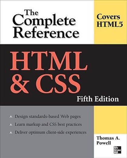 html & css,the complete reference