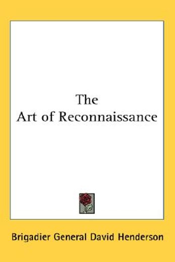 the art of reconnaissance