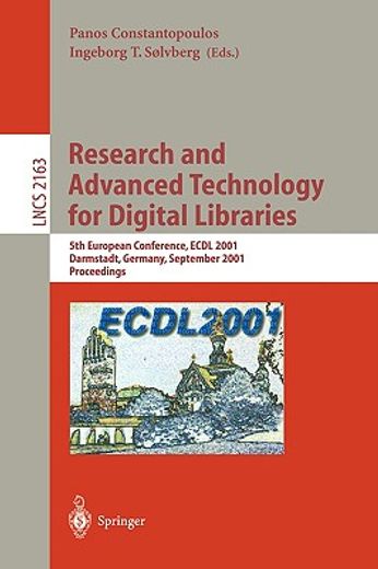 research and advanced technology for digital libraries