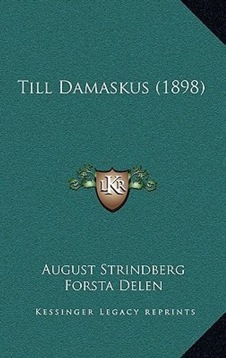 till damaskus (1898)