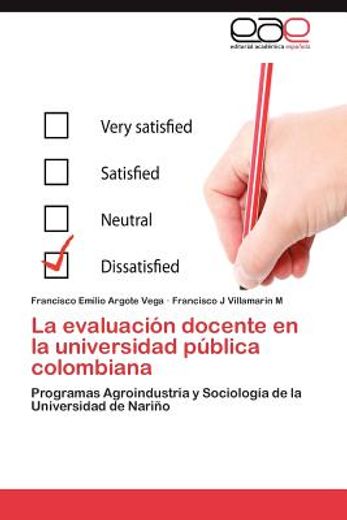 la evaluaci n docente en la universidad p blica colombiana