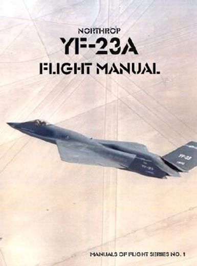 northrop yf-23a flight manual