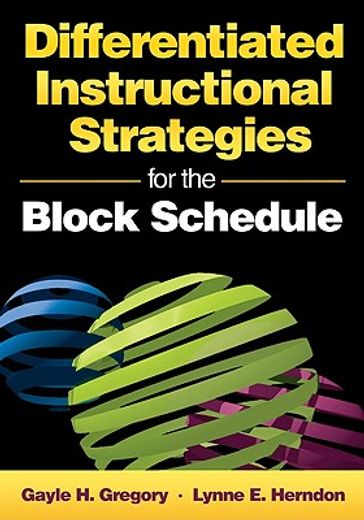 differentiated instructional strategies for the block schedule