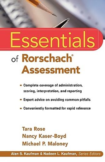 essentials of rorschach assessment