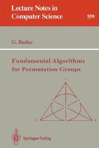 fundamental algorithms for permutation groups (in English)