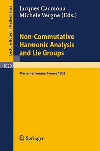 non commutative harmonic analysis and lie groups (en Francés)