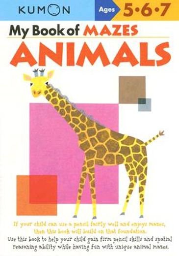 my book of mazes,animals (en Inglés)