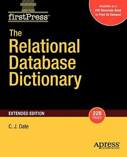 the relational database dictionary
