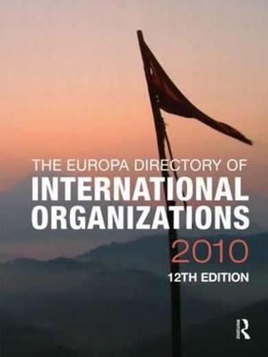 the europa directory of international organizations 2010