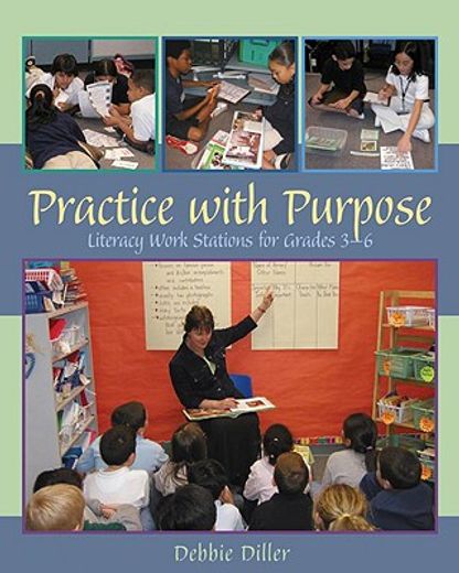 practice with purpose,literacy work stations for grades 3-6