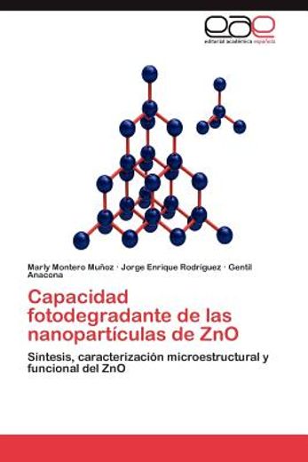 capacidad fotodegradante de las nanopart culas de zno (in Spanish)