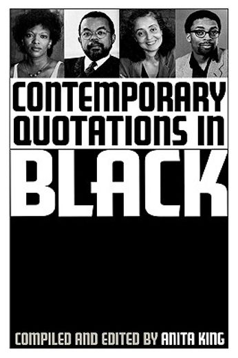 contemporary quotations in black
