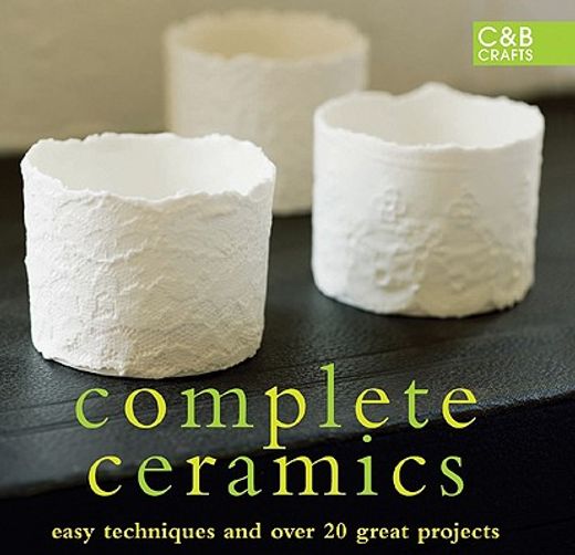 complete ceramics,easy techniques and over 25 great projects