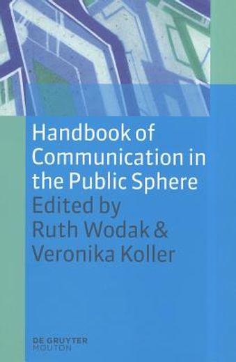 handbook of communication in the public sphere