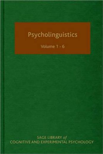 Psycholinguistics (en Inglés)