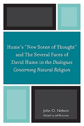 hume´s "new scene of thought" and the several faces of david hume in the dialogues concerning natural religion