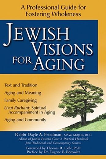 jewish visions for aging,a professional guide for fostering wholeness