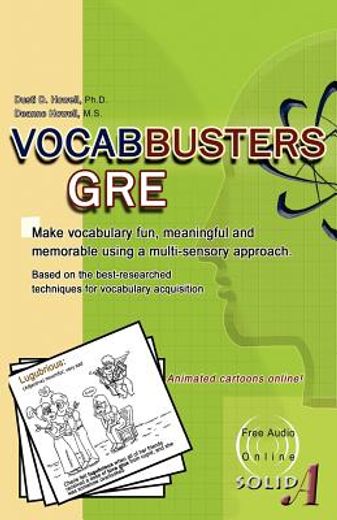 vocabbusters gre,make vocabulary fun, meaningful, and memorable using a multi-sensory approach