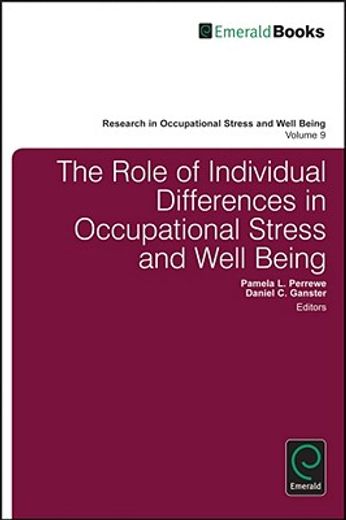 the role of individual differences in occupational stress and well being