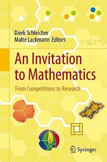 an invitation to mathematics,from competitions to research