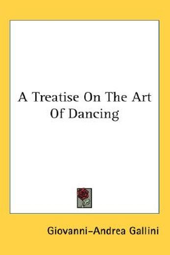 a treatise on the art of dancing